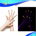 Factory direct! cosmetic grade colorful glow in the dark pigment decoration for nali art